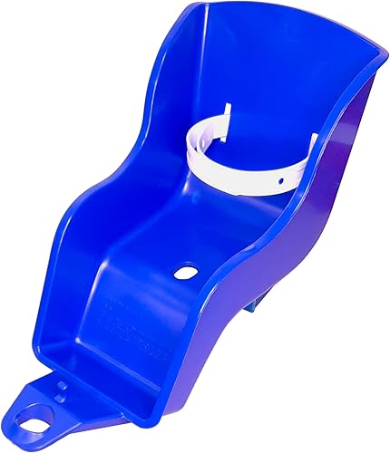 Portabambola Bici Bambini omologato CE Inserire sul Telaio sotto Sella, Blu - Ysert