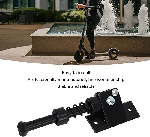 Drfeify Cavalletto di Parcheggio per Scooter Elettrico, Cavalletto di Parcheggio per Scooter Elettrico Supporto per Piede per Scooter Elettrico in Lega di Alluminio per Pezzi di Ricambio - Ysert