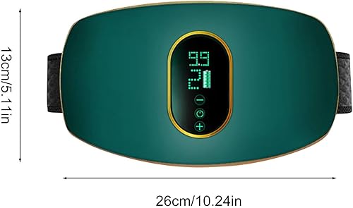Massaggiatore Vibrante Addominale, Cintura per Massaggio Addominale - Dispositivo di Allenamento con Vibrazioni in Vita Regolabile - Multifunzionale per Addome, Glutei, Gambe, Schiena - Ysert