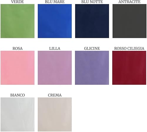 Asciugamano in Microfibra 50x100 cm. Salvietta Microfibra Leggeta e Assorbente. - Rosso Ciliegia - Ysert