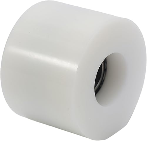 Ruote per skateboard e longboard, 4 pezzi, 78A, per skateboard e longboard ABEC-9, distanziali con cuscinetti ABEC-9, set per skateboard (arancione) - Ysert