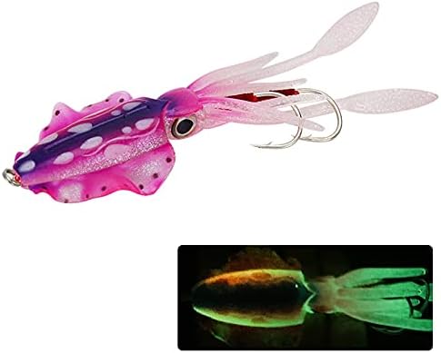 The Ultimate Squid Fishing Lures Jig acqua salata e acqua dolce per basso e ling merluzzo e Rock Fish su questa esca - Ysert