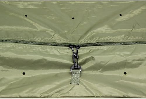 Karpfen Wiegeschlinge XXL, Sdraio per Carpa. da Uomo, Verde Oliva, L - Ysert