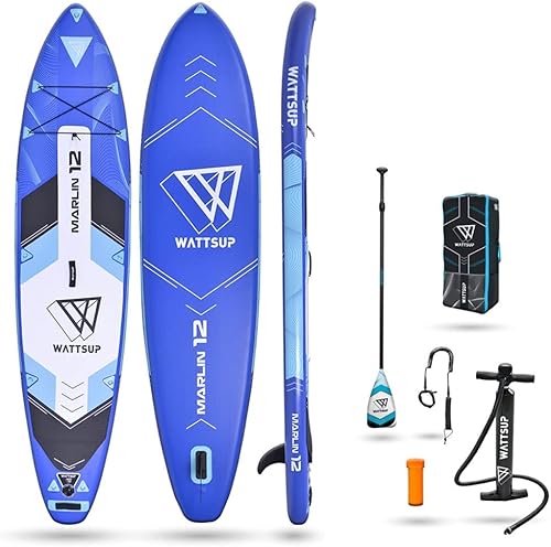 Wattsup, Marlin 12’, Sup, Multicolore, U, Adulti Unisex. - Ysert