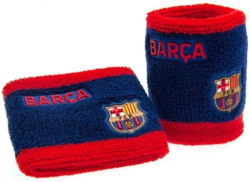 BARCELONA WRISTBANDS SIDE LOGO BLUE/RED 6507 - Ysert