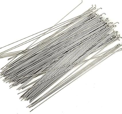Raggi per bici in acciaio al carbonio 13G raggi per bicicletta MTB Road Bike raggi con nippli 100-292 mm raggi ruota per ruote da 12/14/20/24/26/27,5/29 pollici - Ysert