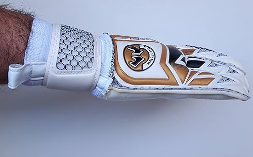 Guanti Portiere Professionale, Calcio, Modello Tiger con Stecche. - Ysert