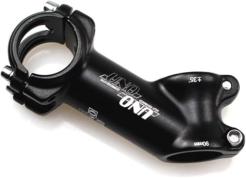 FOMTOR Attacco Manubrio 25.4 90mm Attacco Manubrio MTB da 35 Gradi per Manubrio MTB per Mountain Bike Road Bike BMX MTB - Ysert