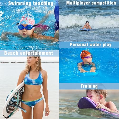 Tavoletta da nuoto per adulti e bambini, in schiuma EVA, antiscivolo, per principianti - Ysert