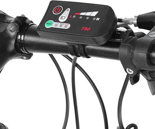 Pannello di Controllo Display LCD Ebike, Display per Bicicletta elettrica, Display a LED Intelligente 24V 36V 48V ebike Display LCD LED880 Impermeabile per Controller KT(36V) - Ysert
