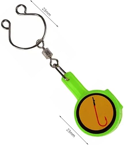 2 Pezzi Strumenti per Nodi da Pesca, Strumento per Pesca a Mosca, Attrezzo di Legatura a Nodo Rapido da Pesca, Quick Knot Line Attrezzo, Multifunzionale per La Pesca La Mosca Attrezzo - Ysert