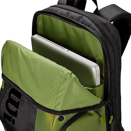 Wilson Zaino Super Tour Backpack Blade Nero/Verde 2023 - Ysert