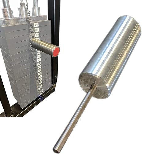 Attrezzatura da Allenamento per Uso Domestico, Perno di Sostituzione Pacco Pesi, Perno di Estensione Pacco Cavi, aggiunta di Pesi Extra ai pacchi Pesi Originali, 100 mmφ10 mm, macc - Ysert