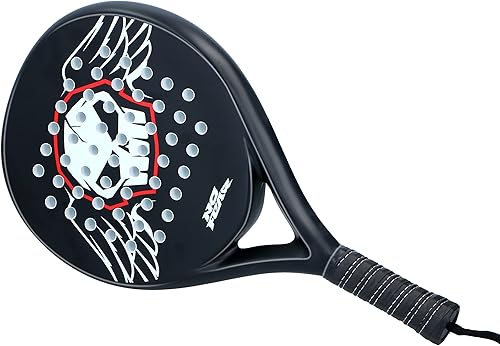 No Fear Padel Racchetta - Padel - Impugnatura antiscivolo - Zwart - Ysert