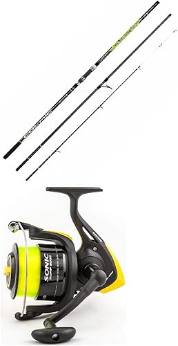 Kit surfcasting canna COLMIC electra 3kw 4,20mt 100-200gr + mulinello TRABUCCO sonic 8000 - Ysert