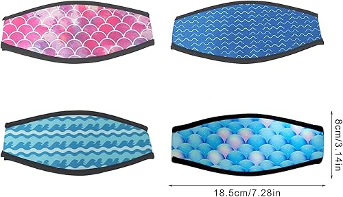 Fascia per maschera in neoprene, protezione per capelli, comoda e antiscivolo - Ysert