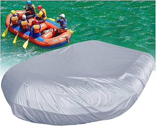 Copertura per Barca Gonfiabile 7 Dimensioni Coperture per Barche Gamma Applicabile 8-17 Piedi Copertura per Barca da Pesca per Gommone E Gommone,330 * 165 * 46cm - Ysert