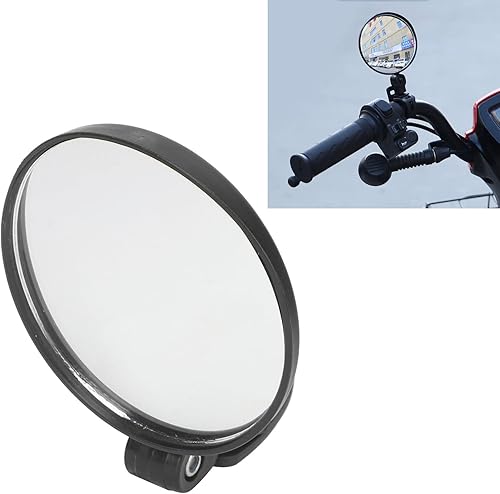 Specchietto Retrovisore per Sedia a Rotelle, Specchietto Retrovisore per Bicicletta Regolabile di Forma Rotonda Resistente Agli Urti per Esterni - Ysert