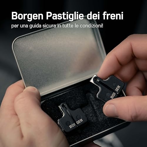 2 paia di pastiglie per freni per bicicletta, compatibili con Magura 9 P, pastiglie per freni a disco idrauliche Magura MT5, MT7 - Ysert