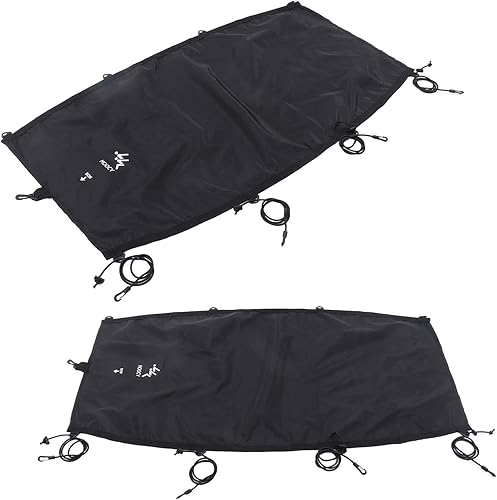 TYTOGE Spray Deck Kayak, Kayak Cockpit Drape Cover Impermeabile Cockpit Cover Kayak Canoa Cockpit Accessori per la (S) - Ysert