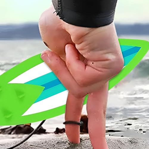 Tavola da surf con punta delle dita, tavola da surf con la punta delle dita per bambini, Set di giocattoli per tavole da surf piccole da 4 pezzi, Fantastici modelli per sport con le dita per snowboard - Ysert