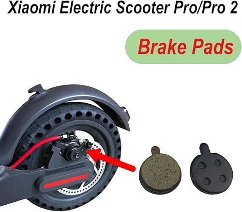 Pastiglie Freno per Xiaomi Scooter x 2 paia - Accessori Monopattino Elettrico per Xiaomi Pro 2/Pro/M365/1S - Ysert
