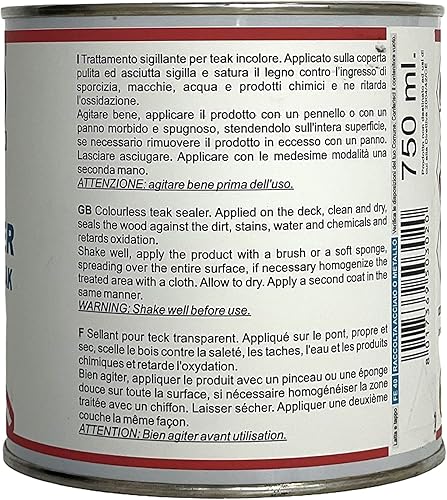 Golden Sealer, Protettivo per Teak Unisex Adulto - Ysert