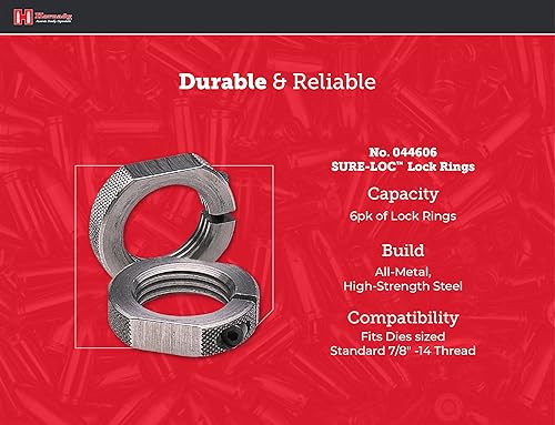Sure Loc Lock Ring 6 Pack - Ysert