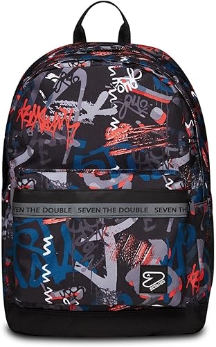 Seven S.p.a. Pro Xxl Zaino, Unisex - Bambini e ragazzi, Multicolore, Taglia unica - Ysert