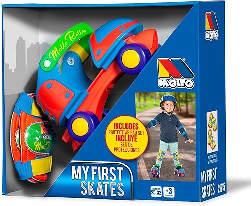 Pattini per bambini regolabili My First Skates. Pattini in linea 3 in Line Skates. Diversi modelli e colori - Ysert