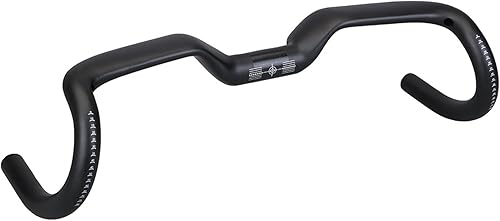 Manubrio Gravel 14° Full Carbon Manubrio Bici Manubrio Aero Drop Lift Manubrio Bici da Strada Cavo Interno Parti Bici - Ysert