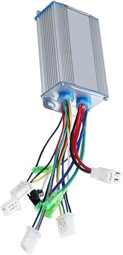 Brushless DC Motor Controller Supporto No Hall Sovracorrente per Protezione 36V-48V 350W per Bicicletta Elettrica Universale E-Bike Scooter - Ysert