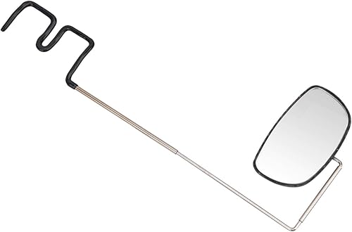Specchietto per Occhiali da Bici, Specchietto per Casco retrovisore per Bicicletta Regolabile a 360 Gradi, Accessorio per specchietti retrovisori - Ysert