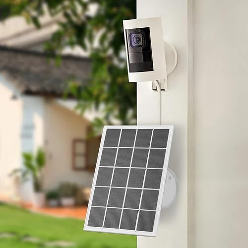 Caricatore pannello solare per Pro 5S/4/3 per fotocamere, uscita 5 V 10 W, IP65 resistente alle intemperie (nero) - Ysert