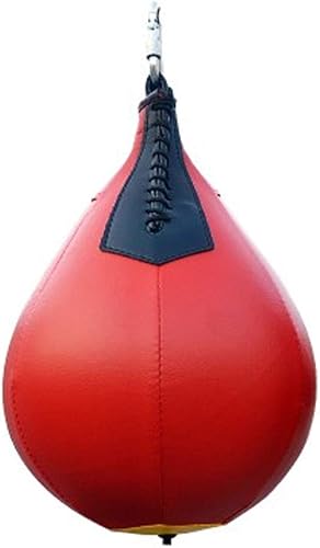 Palla da Boxe Veloce, Sacco da Boxe per Adulti, Palla da Boxe in Pelle da Appendere Girevole Sacco da Boxe da Calcio Girevole per Boxe MMA Muay Thai Fitness o Sport da Combattimento - Ysert
