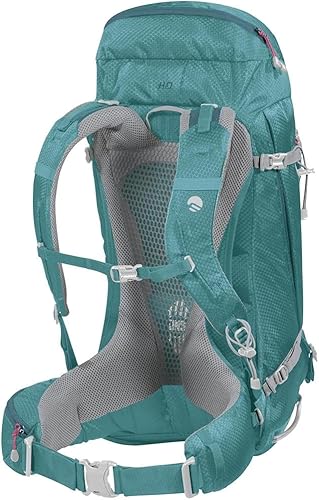 Ferrino, Zaino Finisterre 40 litri Lady, dotato di raincover impermeabile e bastino, ideale per trekking, hiking ed escursionismo - Ysert