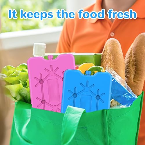 JOKILY Borsa refrigerante, per frigo, per frigo, per frigo, per frigo, extra sottile, capacità di raffreddamento per viaggi, campeggio - Ysert
