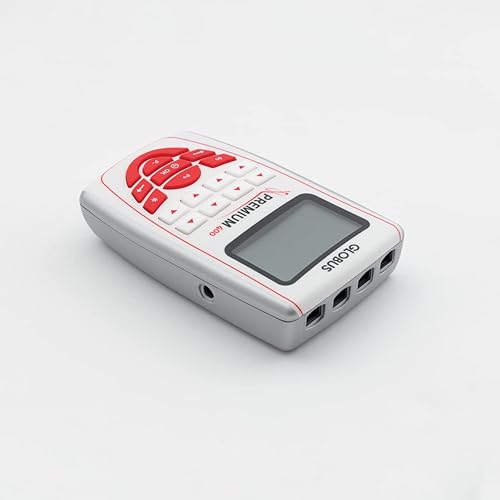 GLOBUS | Premium 400, Elettrostimolatore a 4 Canali con 258 Programmi per Lo Sport e per La Cura della Bellezza - Ysert