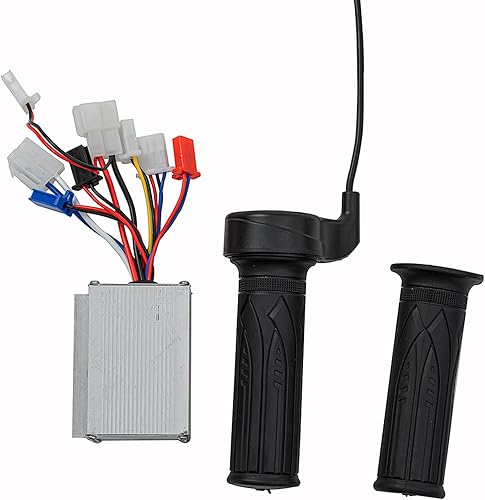 Accessori per Scooter per Bici Elettriche Controller Spazzolato per Motore e Impugnatura Un Torsione 'Acceleratore 24V 250W per Bicicletta per Scooter Elettrico - Ysert