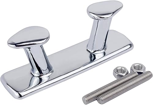 GATE14® Bitta a Fungo per Barca in Ottone Cromato Finitura Lucida Lung. 140 mm - Ysert