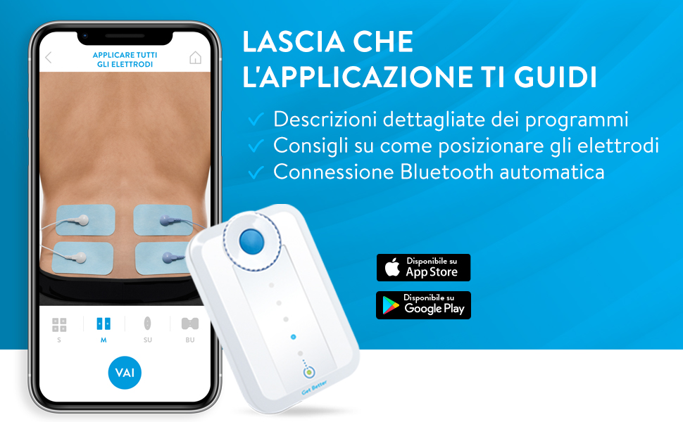 Bluetens, un'applicazione semplice