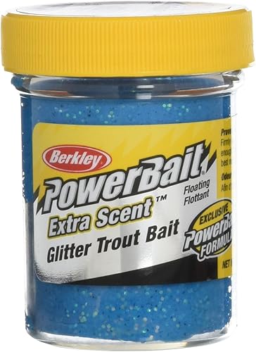 Berkley Powerbait Extra Scent, Esca trota glitterata, 50g - Ysert
