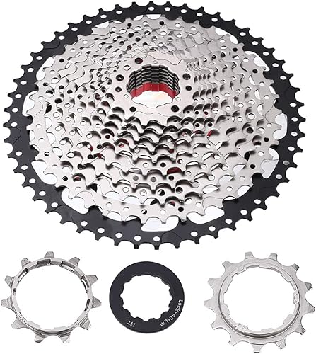 Alomejor Ruota Libera della velocità per Bici, Parte per Bicicletta da Mountain Bike Ad Alta Resistenza Cassetta Pignone 9/10/11/12 velocità 32/36/42/46T - Ysert