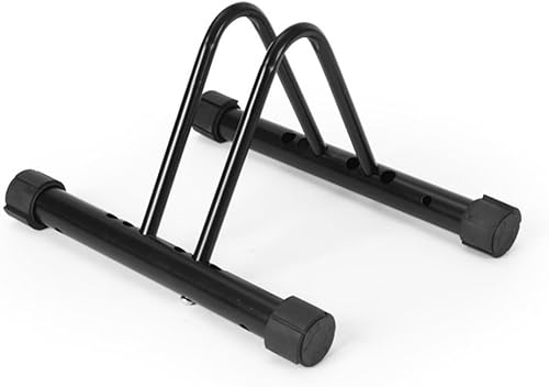 Portabiciclette, supporto da pavimento, portaparcheggio, per 3 biciclette, in metallo, da esterno, per garage o carport - Ysert