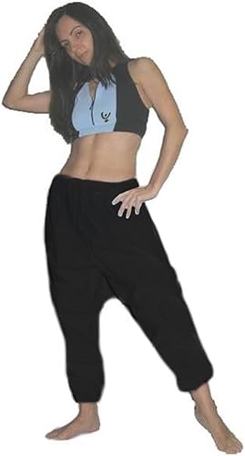 PANTALONE EFFETTO SAUNA -Nero, Tg.1 (Italia 42-44)- Pantalone Dimagrante per Sudorazione in Morbido PVC, Pantaloni Dimagranti per Sudare - UNISEX Uomo Donna - Ysert