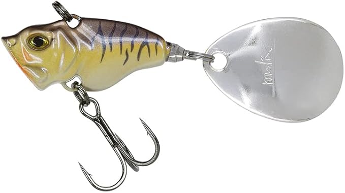 Molix Trago Spin Tail 1/4 oz. col.Brown Cream Purple Tiger - Ysert