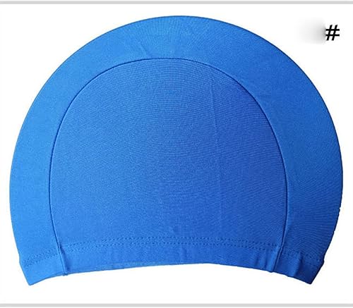 12 Pezzi Cuffia Piscina Bambini, Cuffia Piscina Tessuto Cuffie Nuoto per Donna Uomo, Super Elastica e Leggera, Comoda Cuffie Piscina Lycra Stoffa - Ysert