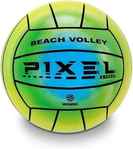 Viscio Trading- Pallone Beach Volley School Pixel, 23 cm, 178361 - Ysert