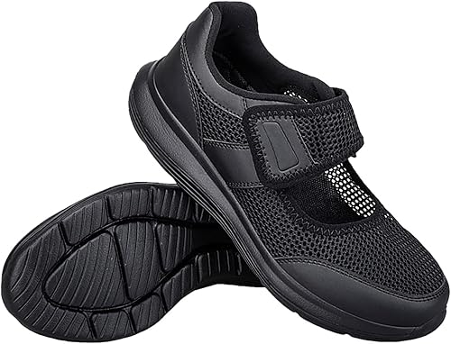 Scarpe Ortopediche Donna Anziana Sneakers Mesh Leggere Antiscivolo Traspirante Scarpe Casual a Punta Chiusa Elegante Sneaker Estive Zeppa Comode Slip-On Ortopedici Sportive Cuscino d'Aria Morbida - Ysert