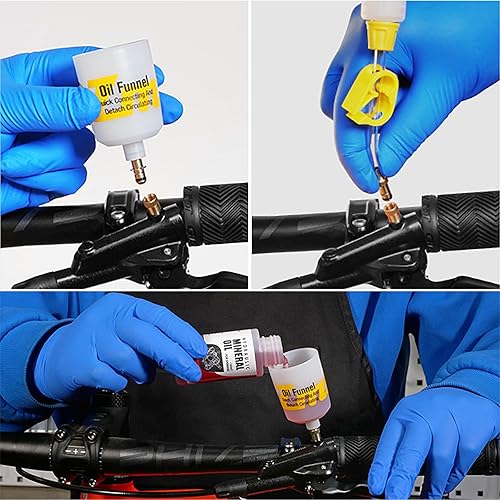 Kit Spurgo Freni Bicicletta, Freni a Disco Idraulico Universale Kit di Attrezzi Bici Sfiato Kit Spurgo Freni per Shimano, Magura, Tektro, Serie SRAM e Mountain Bike - Ysert